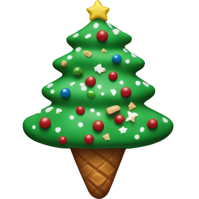 Little Debbie Christmas tree snack  emoji