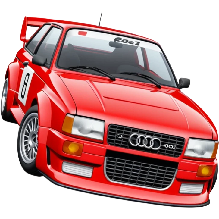 Audi Quattro S1 best view  emoji