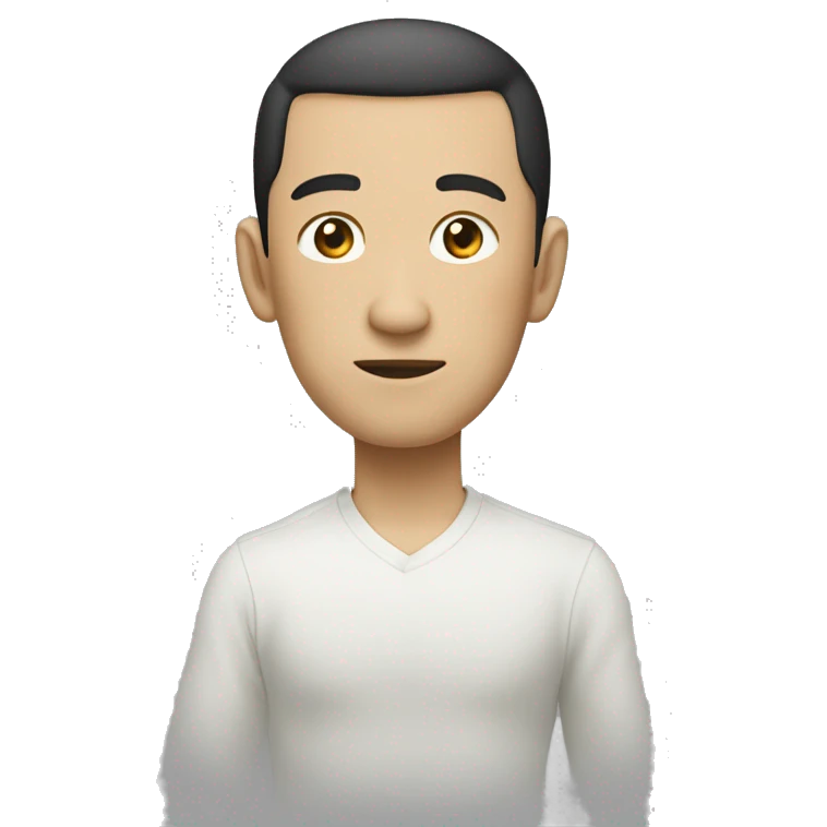 妩媚 长发 面部特写 emoji