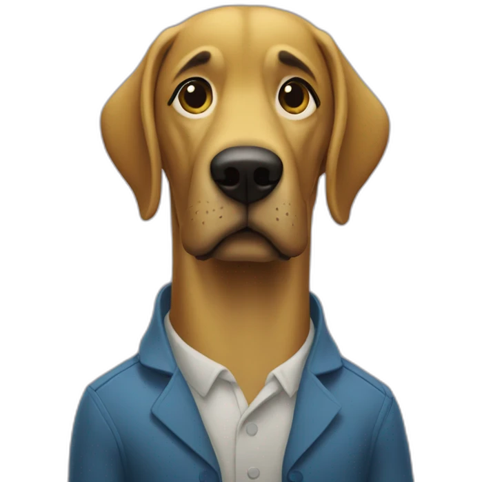 Mr. Peanutbutter emoji