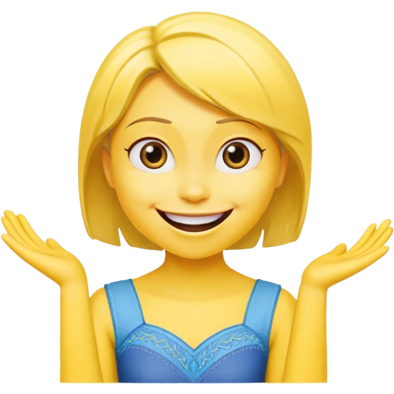 Joy from The Inside Out movie emoji