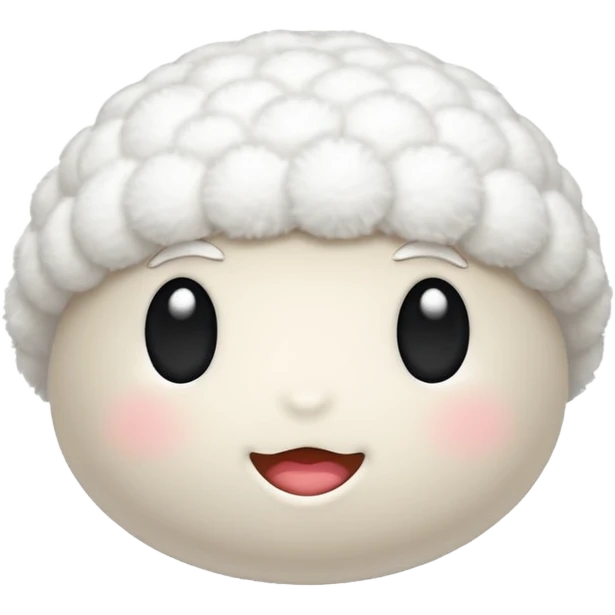 Puffball emoji