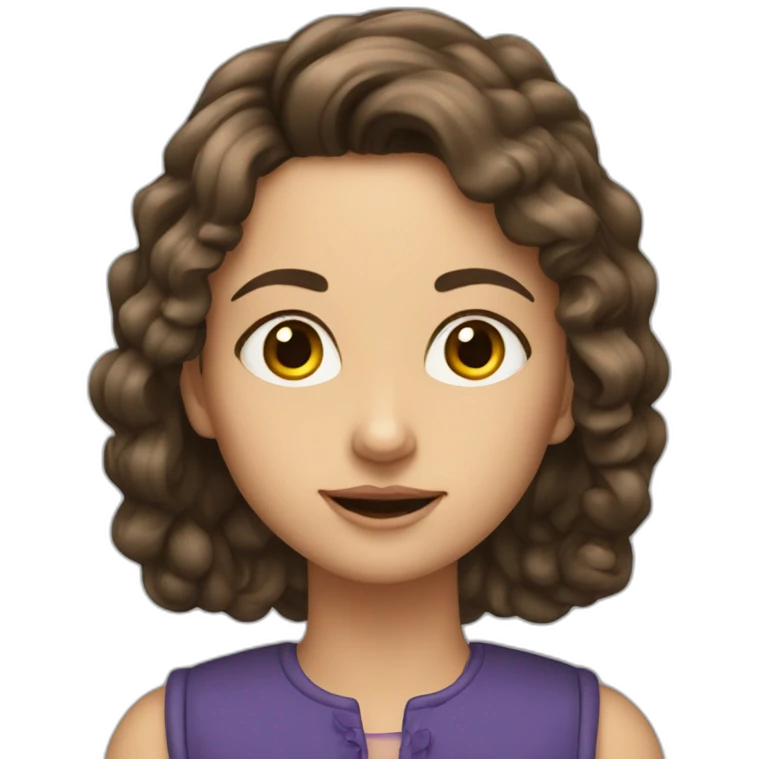 Hanna-Biletska-brunnette emoji
