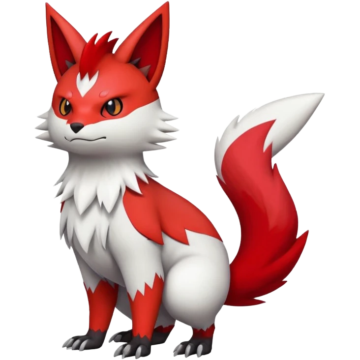 Zangoose-Litten-hybrid-creature emoji