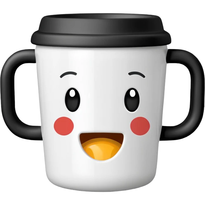 aesthetic takeaway mug emoji