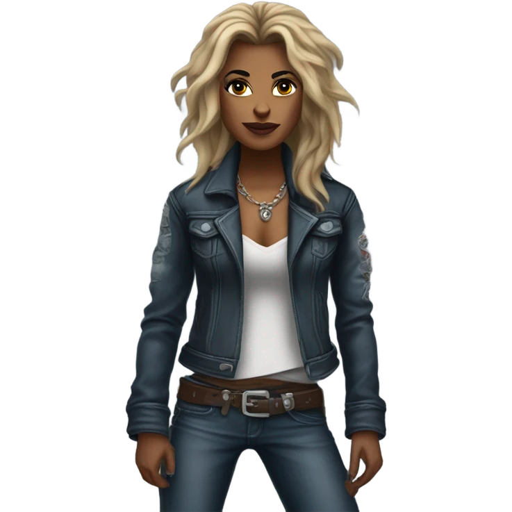 Outlaw woman emoji