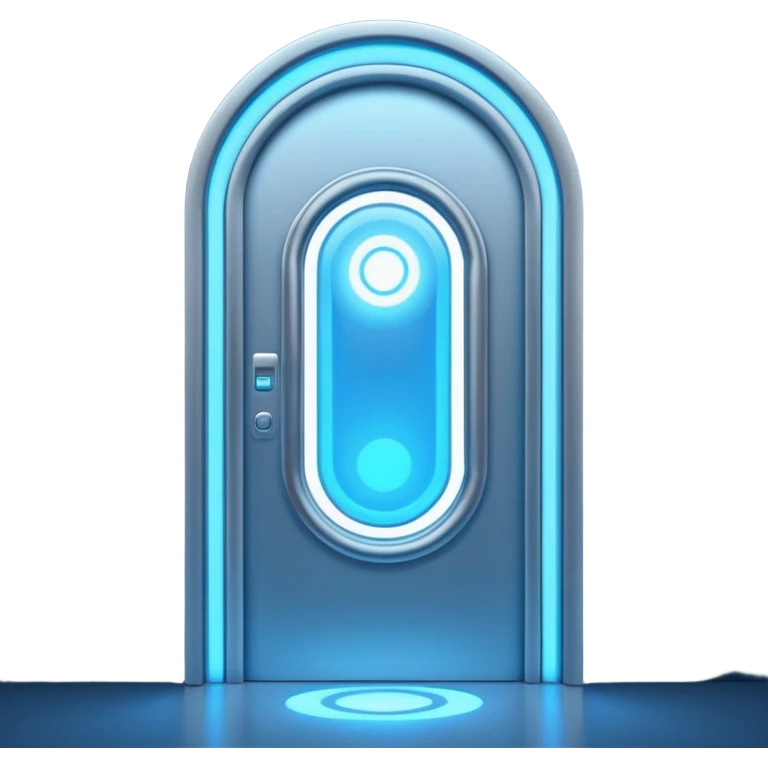 futuristic door portal emoji