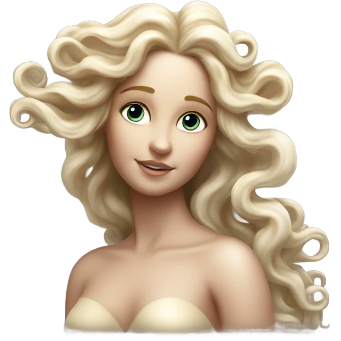 Birth of Venus, painting Sandro Botticelli emoji