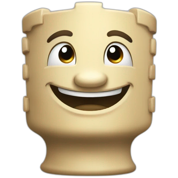 Happy chessrook emoji