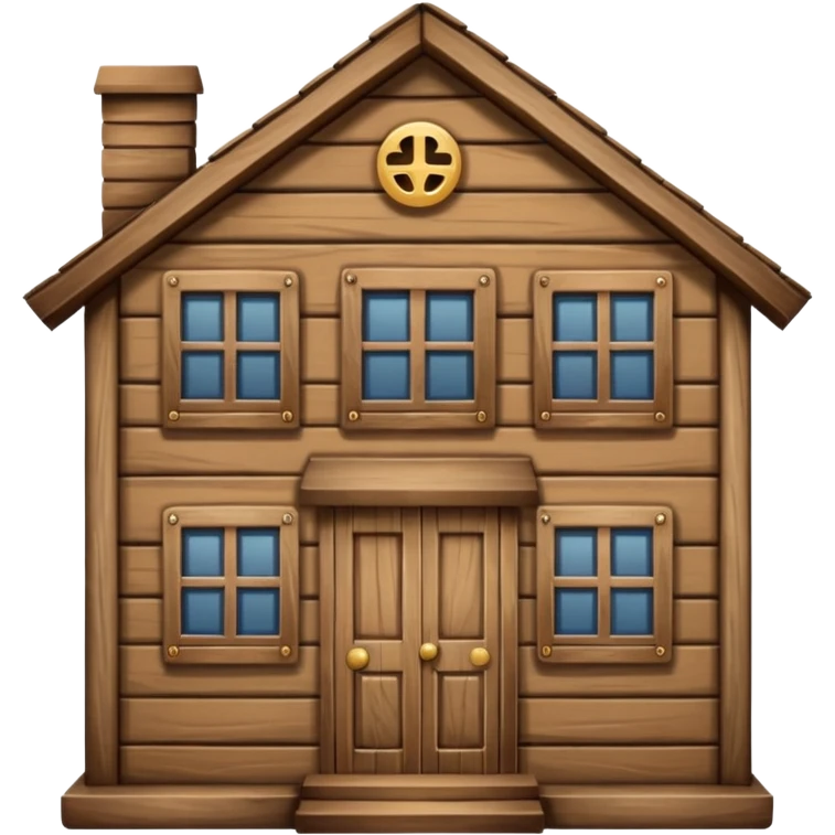 biggest wood house emoji