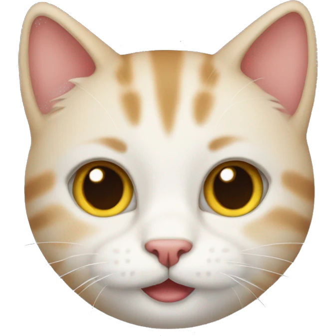 A cute cat emoji emoji