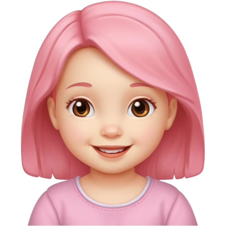 Dikri ( little cute baby girl ) emoji