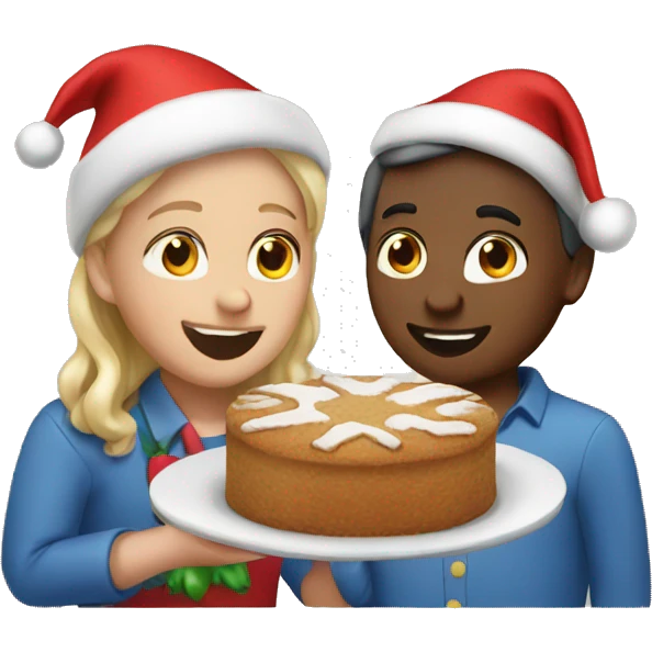 christmas baking emoji