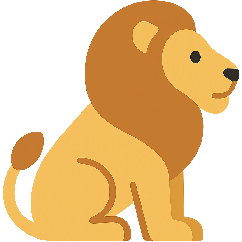 Lion emoji