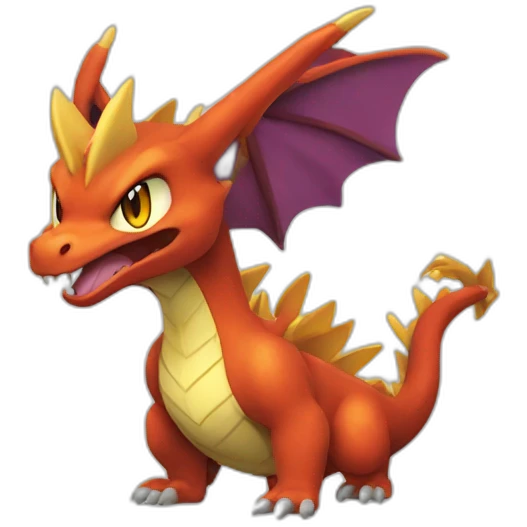 Dracofeu pokemon emoji