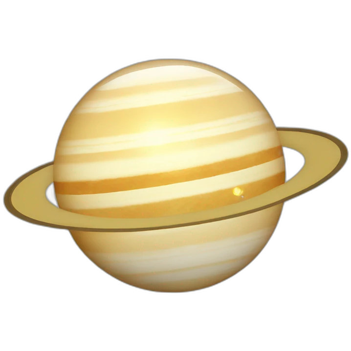 saturn flash emoji