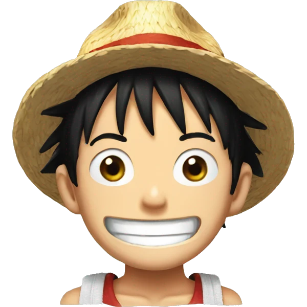 Luffy emoji