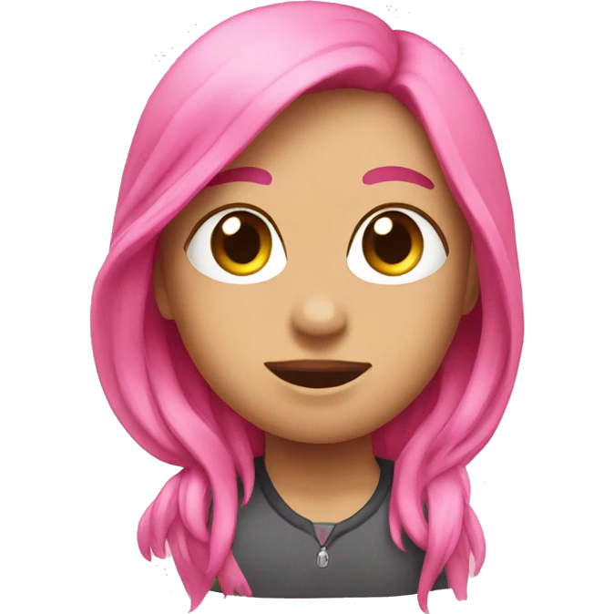 Pink emoji
