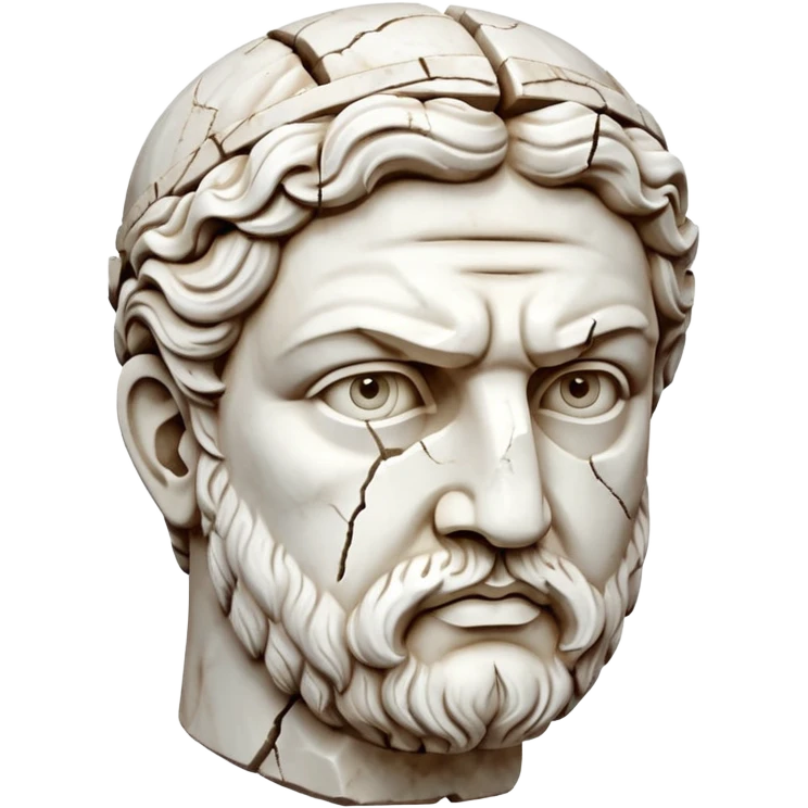 partial greek statue head emoji