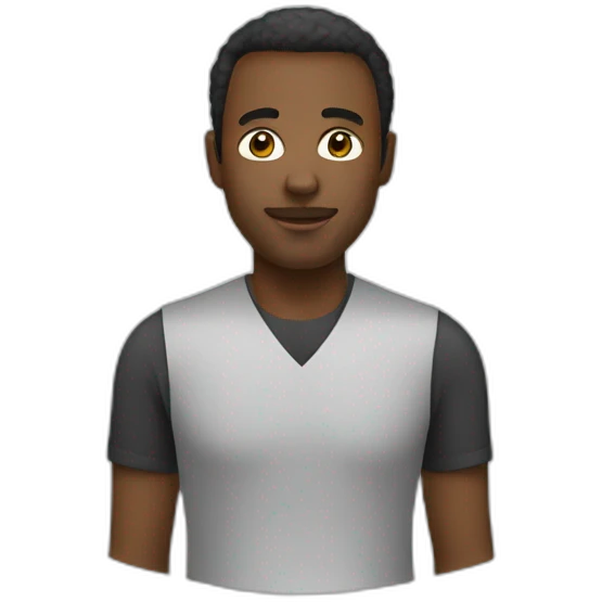 Instituteur black emoji
