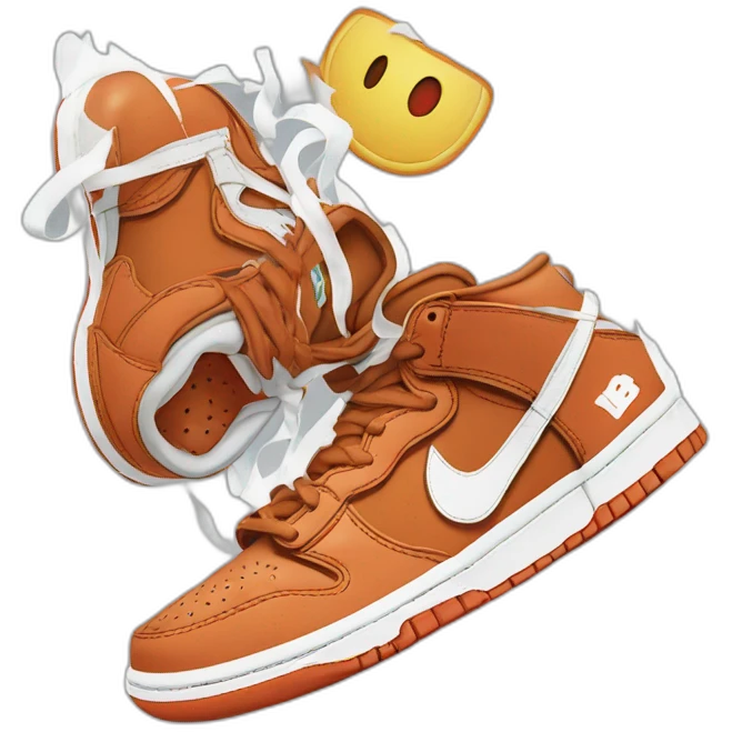 sb dunk off white emoji