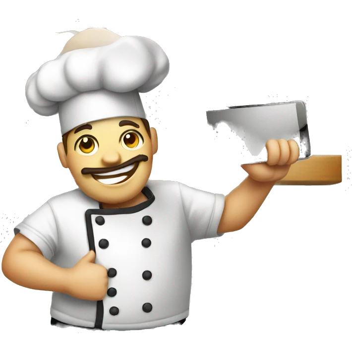 chef take a photo emoji