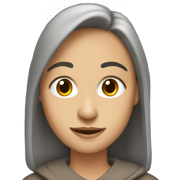 Бежевая елка emoji