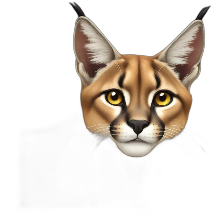 Caracal cat emoji