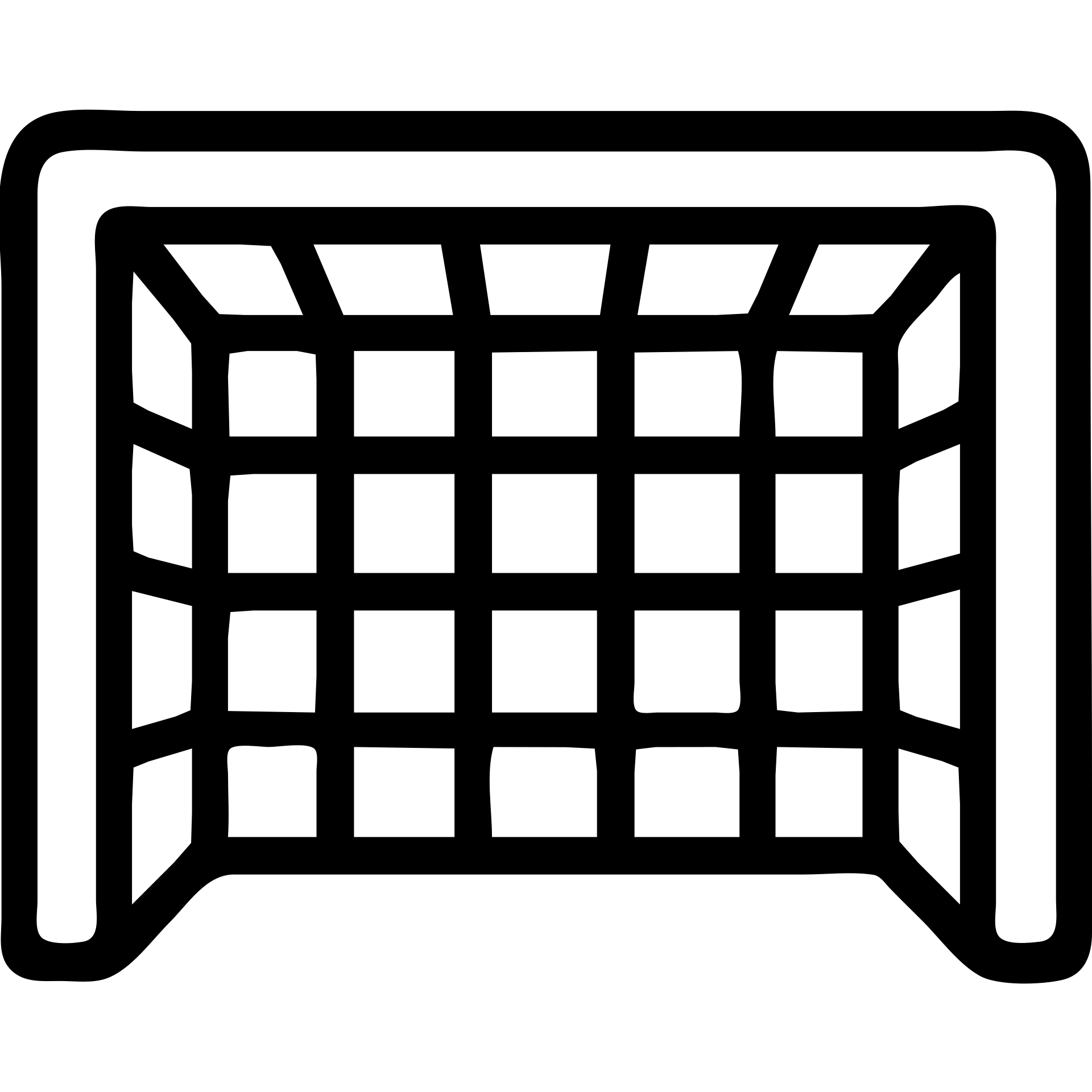 soccer goal with net emoji