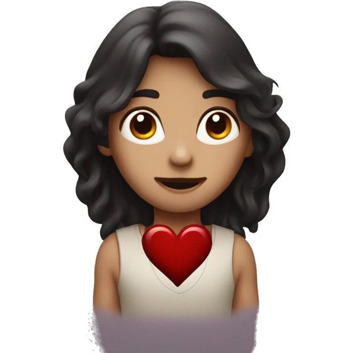 dark red heart emoji