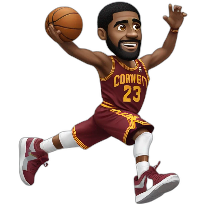 Flying Kyrie irving emoji