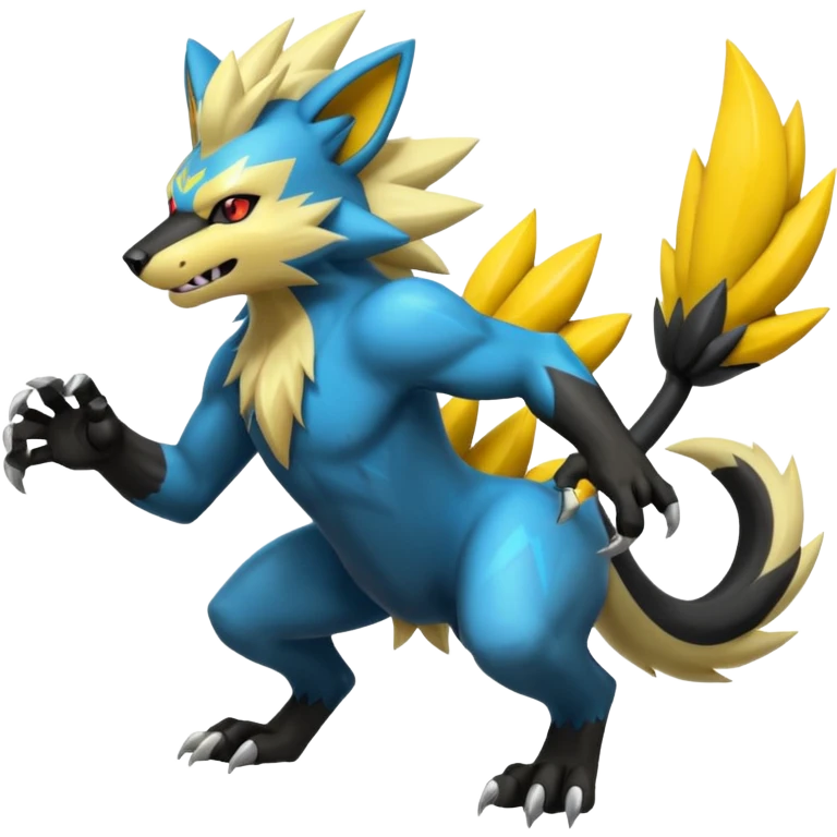Obstagoon-Manectric-Luxray-Zeraora-fusion  emoji