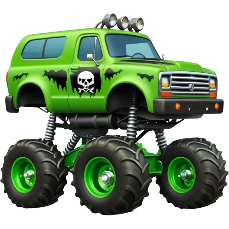 Grave Digger best view  emoji