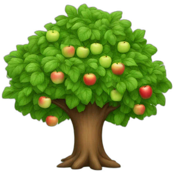 apple tree emoji