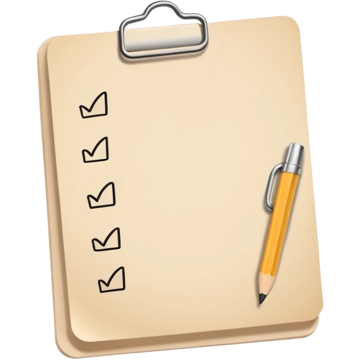 beige to do list emoji