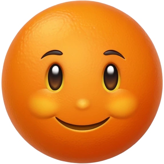 An orange 2  emoji