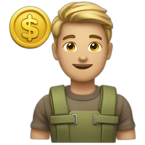 saving cash emoji