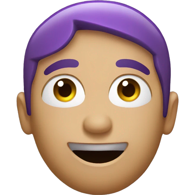 purple pause button emoji