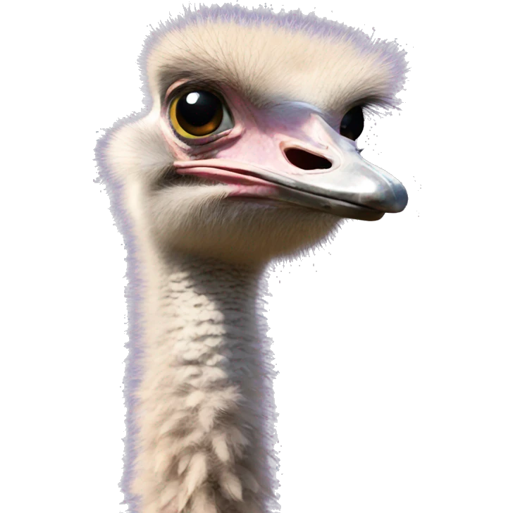 ostrich emoji