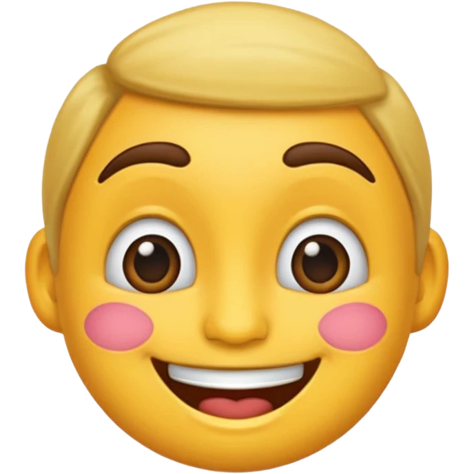 quiero que me hagas un emoji coquete emoji
