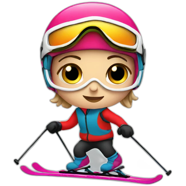 Skiing emoji