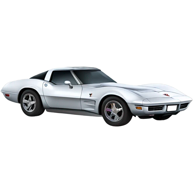 C6 Corvette space ship emoji