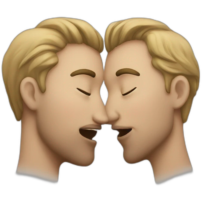 2 people kissing emoji