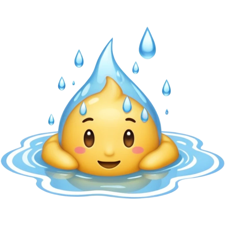 puddle of water emoji
