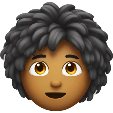 face full covered with hair emoji