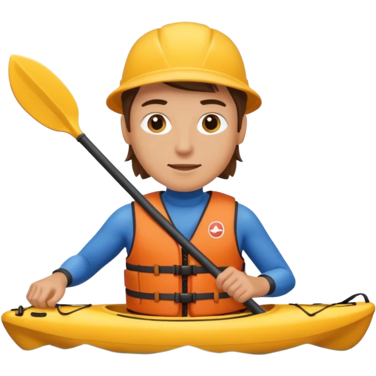 Kayaking emoji
