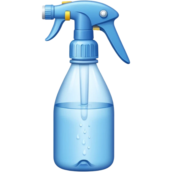 Water spray bottle emoji