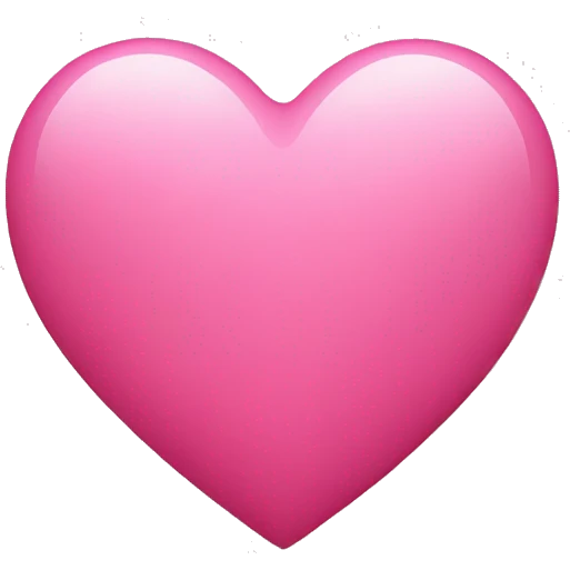 pink heart  emoji
