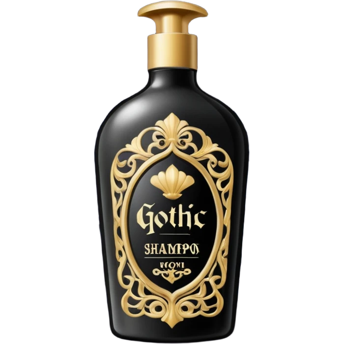 gothic shampoo emoji