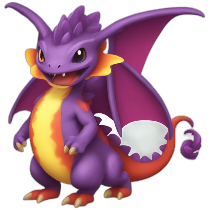 Dracaufeu pokémon emoji